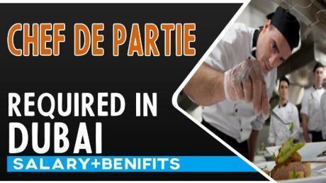 Chef De Partie Required in Dubai