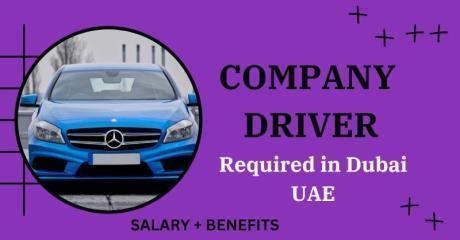 Company Driver Required in Dubai