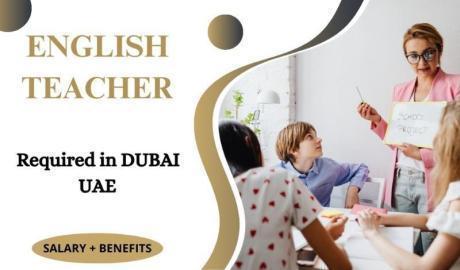 English Teacher Required in Dubai