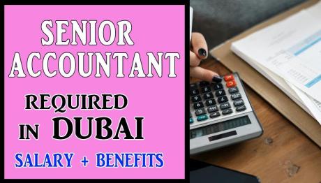 Senior Accountant Required in Dubai