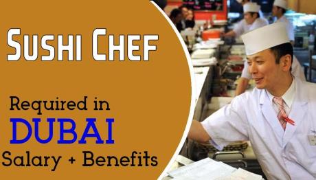 Sushi Chef Required in Dubai