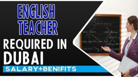 English Teacher Required in Dubai