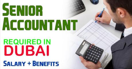 Senior Accountant Required in Dubai