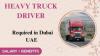 Heavy Truck Driver Required in Dubai