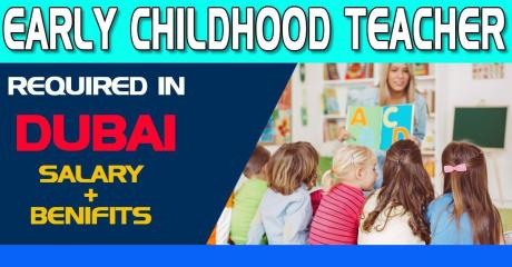 Early Childhood Teacher Required in Dubai