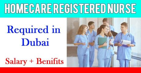 Homecare Registered Nurse Required in Dubai