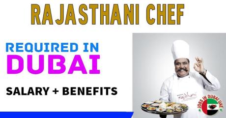 Rajasthani Chef Required in Dubai