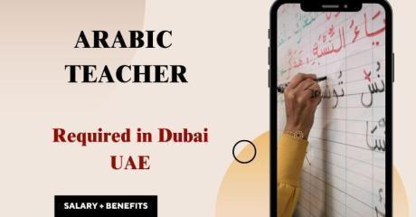 Arabic Teacher Required in Dubai