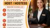 Host / Hostess Required in Dubai