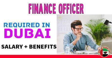 Finance Officer Required in Dubai