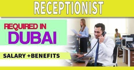 Receptionist Required in Dubai