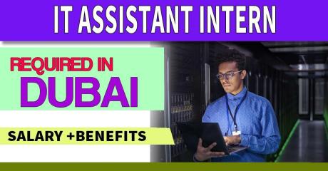 IT Assistant_intern Required in Dubai
