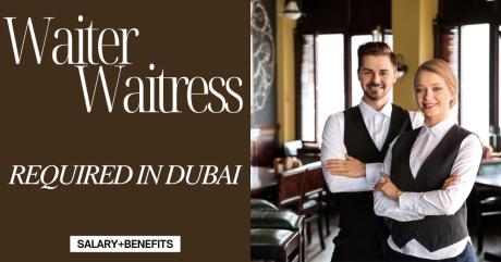 Waiter Waitress Required in Dubai