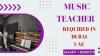 Music Teacher Required in Dubai