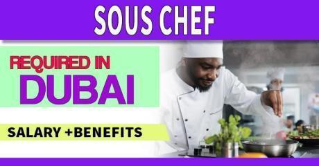 Sous Chef Required in Dubai