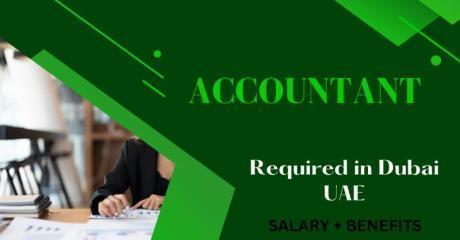 Urgent Accountant Required in Dubai
