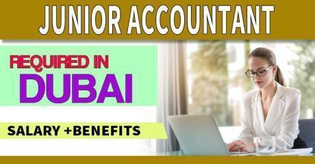 Junior Accountant Required in Dubai