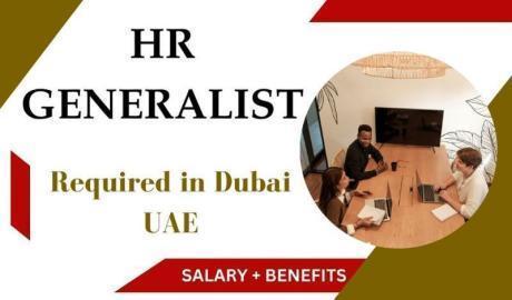 Human Resources Generalist Required in Dubai