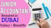 Junior Accountant Required in Dubai