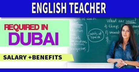 English Teacher Required in Dubai