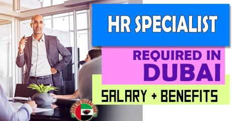 Human Resources Specialist Required in Dubai