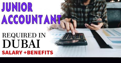 Junior Accountant Required in Dubai