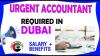 Urgent Accountant Required in Dubai