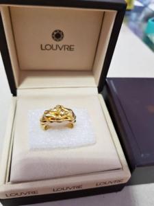 18K REAL GOLD RING