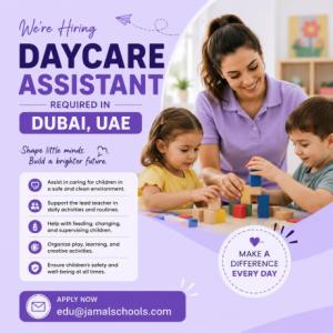 Daycare Assistant Required in Dubai