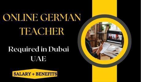 Online German Teacher Required in Dubai