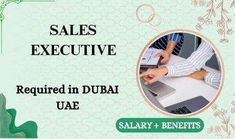 Sales Executive Required in Dubai