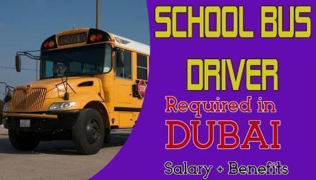 School Bus Driver Required in Dubai