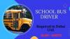 School Bus Driver Required in Dubai