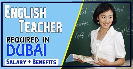 English Teacher Required in Dubai