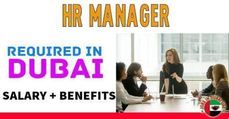 HR Manager Required in Dubai