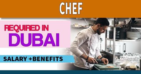 Chef Required in Dubai
