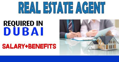 Real Estate Agent Required in Dubai